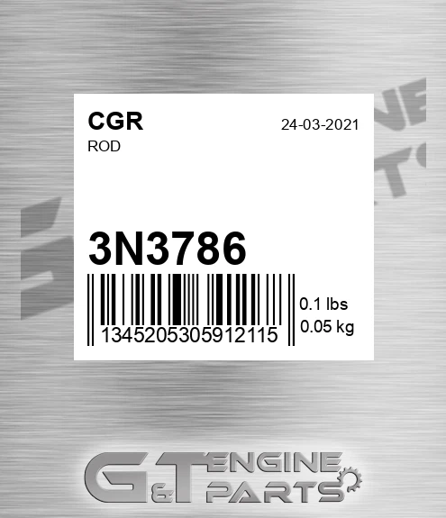 3N3786 Rod