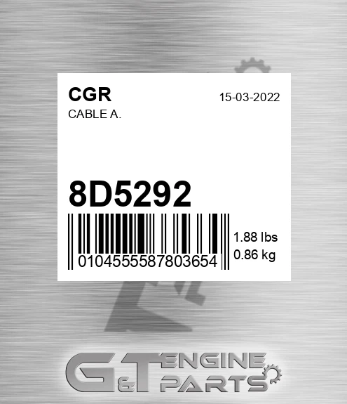 8D5292 Cable A.
