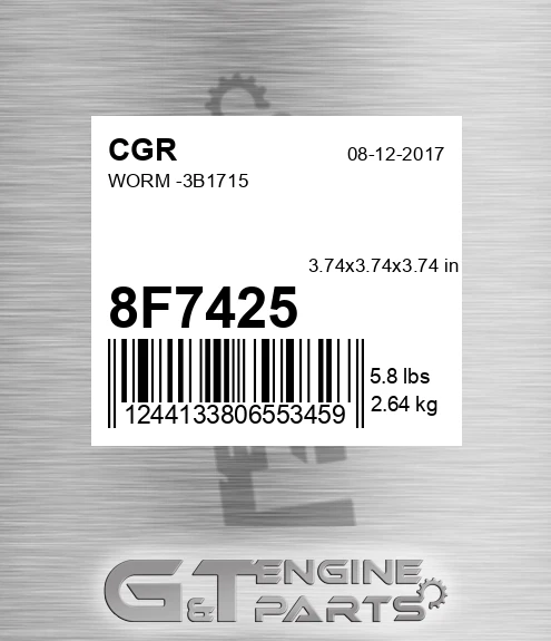 8F7425 Worm -3b1715