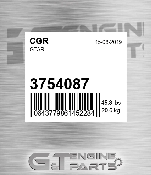 3754087 Gear