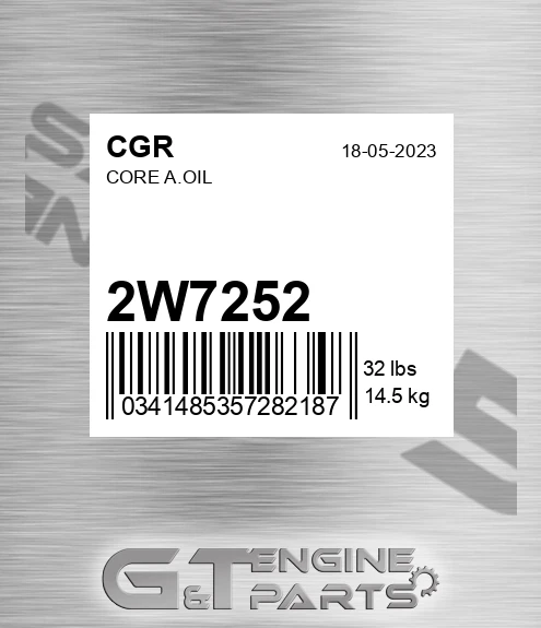 2W7252 Core A.oil