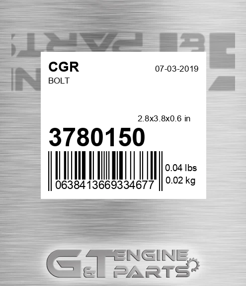 3780150 Bolt