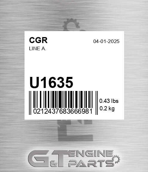 U1635 Line A.