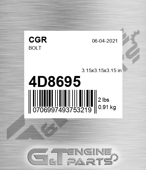 4D8695 CGR Bolt