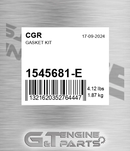 1545681-E Gasket Kit