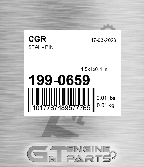 199-0659 CGR Seal - Pin
