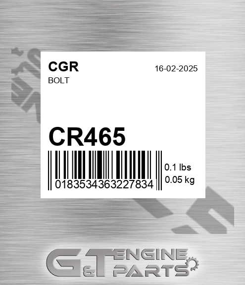 CR465 Bolt
