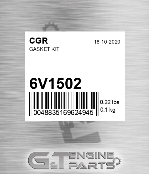 6V1502 CGR Gasket Kit
