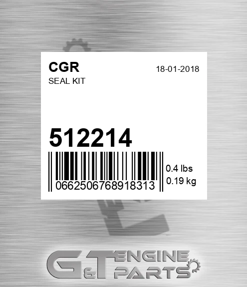 512214 Seal Kit