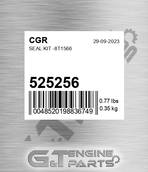 525256 Seal Kit -8t1566