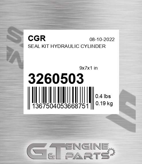 3260503 Seal Kit Hydraulic Cylinder