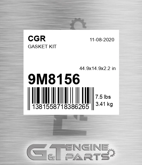 9M8156 Gasket Kit