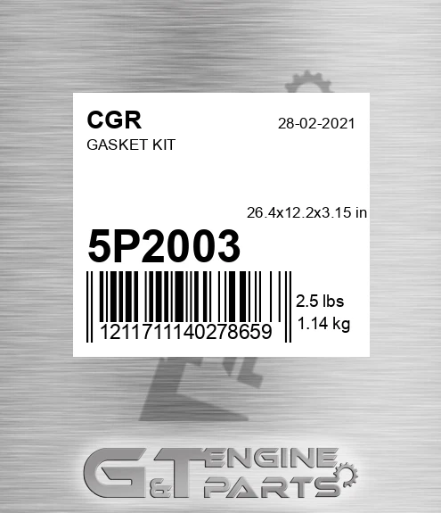 5P2003 Gasket Kit