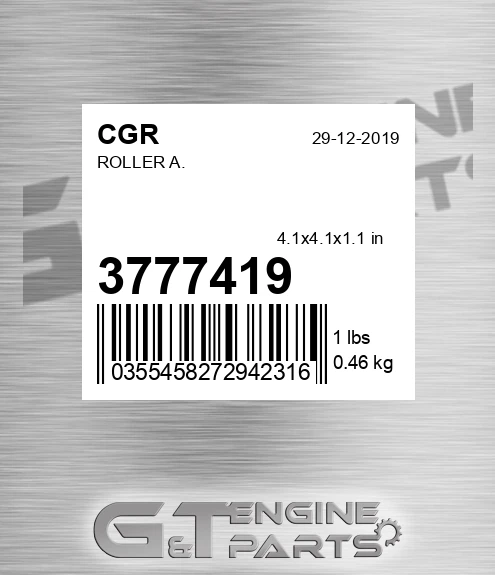 3777419 CGR Roller A.