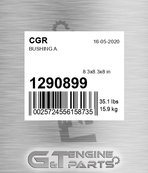 1290899 CGR Bushing A.