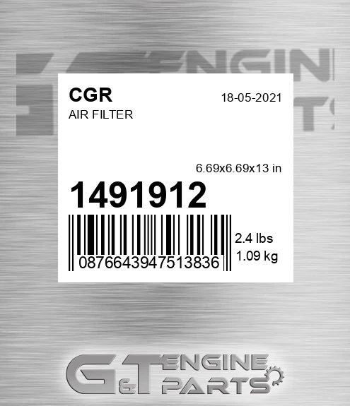 1491912 Air Filter