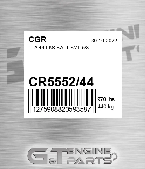 CR5552/44 Tla 44 Lks Salt Sml 5/8