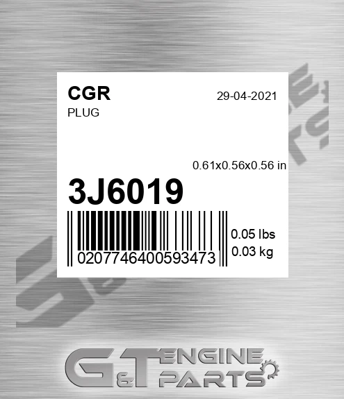 3J6019 Plug