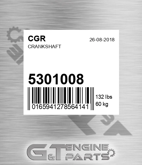 5301008 Crankshaft