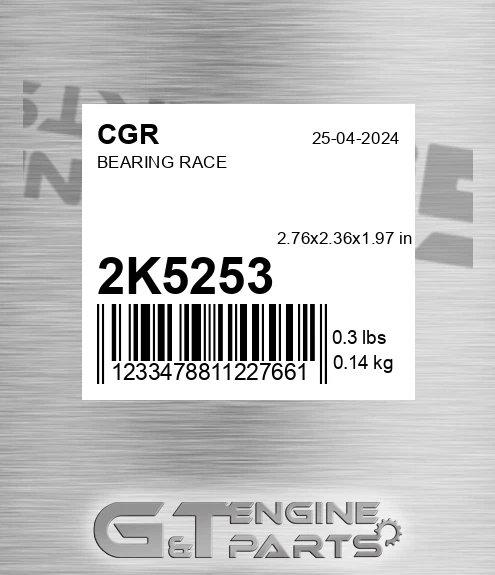 2K5253 Bearing Race