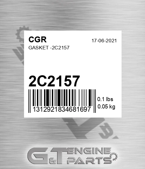 2C2157 CGR Gasket -