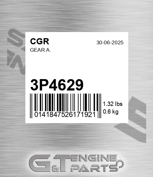 3P4629 CGR Gear A.