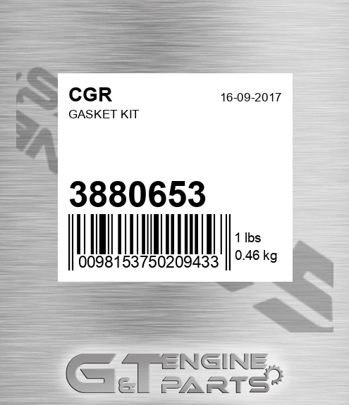 3880653 Gasket Kit