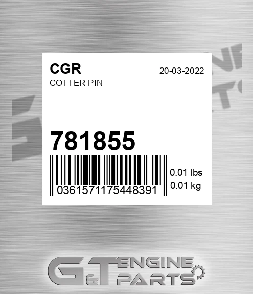 781855 Cotter Pin