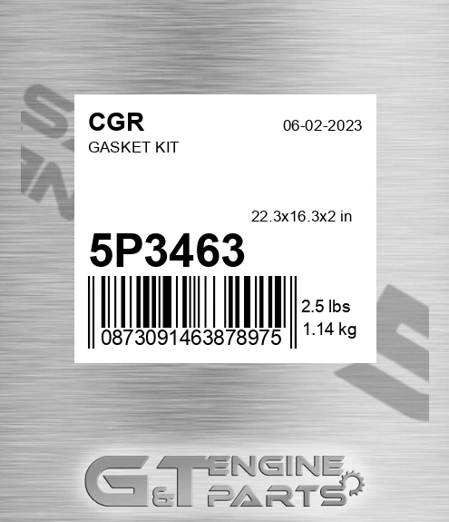 5P3463 CGR Gasket Kit