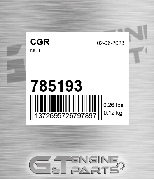 785193 Nut