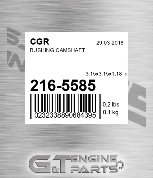 216-5585 Bushing Camshaft