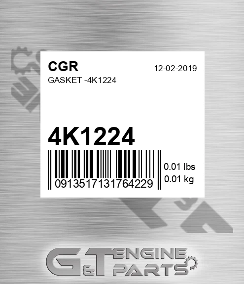 4K1224 CGR Gasket -