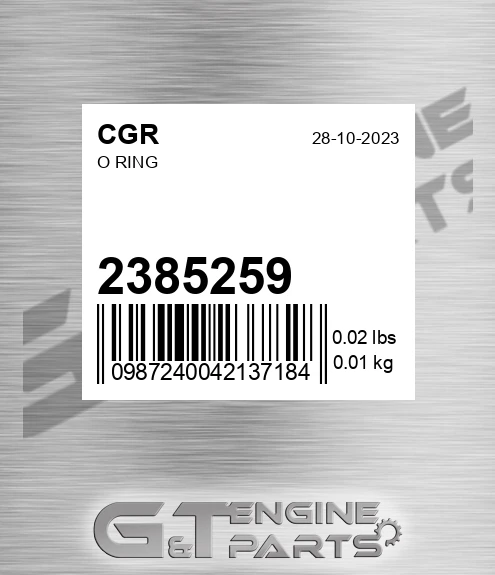 2385259 O Ring