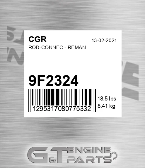 9F2324 CGR Rod-connec - Reman