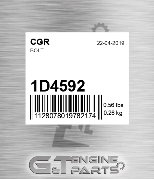 1D4592 Bolt