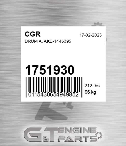 1751930 Drum A. Ake-1445395