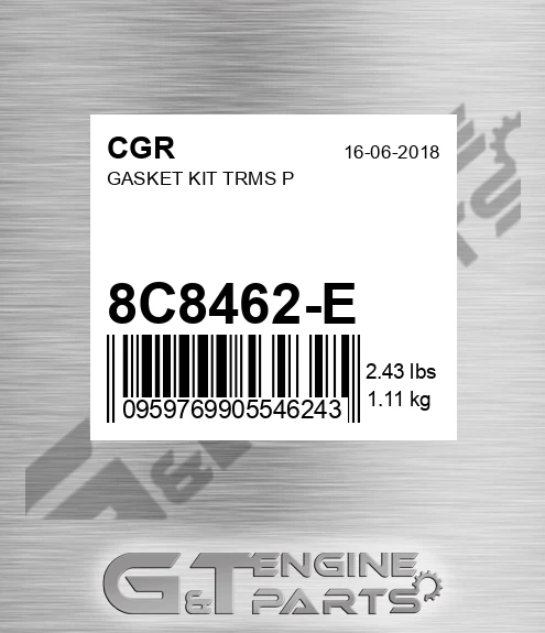 8C8462-E Gasket Kit Trms P
