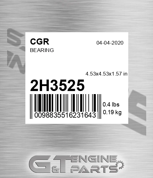 2H3525 CGR Bearing