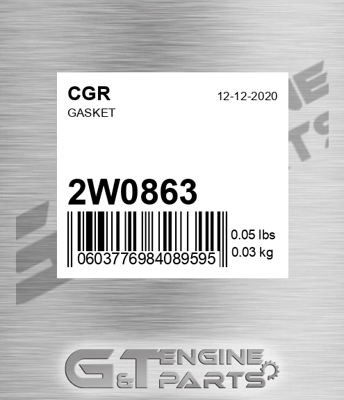 2W0863 Gasket
