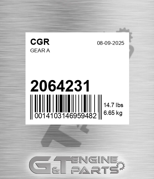2064231 Gear A