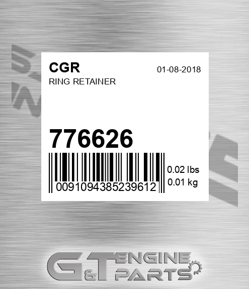 776626 CGR Ring Retainer