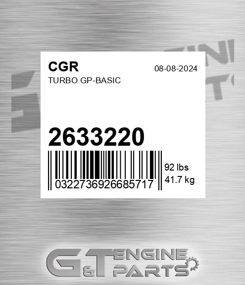 2633220 CGR Turbo Gp-basic