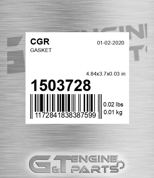 1503728 CGR Gasket