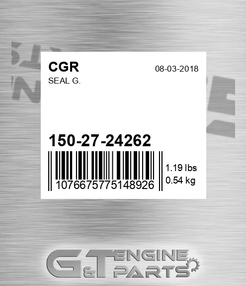 150-27-24262 Seal G.