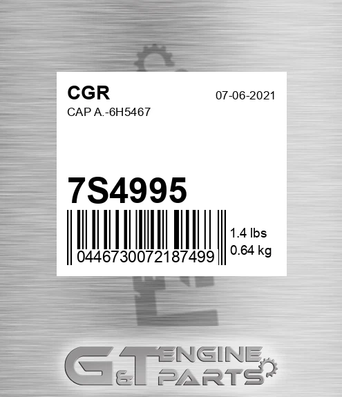 7S4995 Cap A.-6h5467