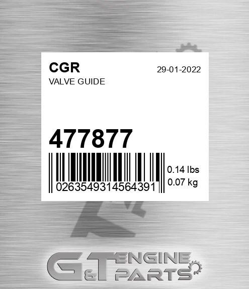 477877 Valve Guide