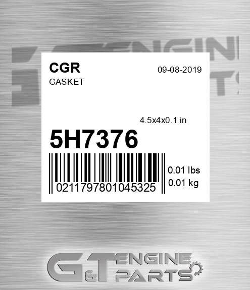 5H7376 Gasket