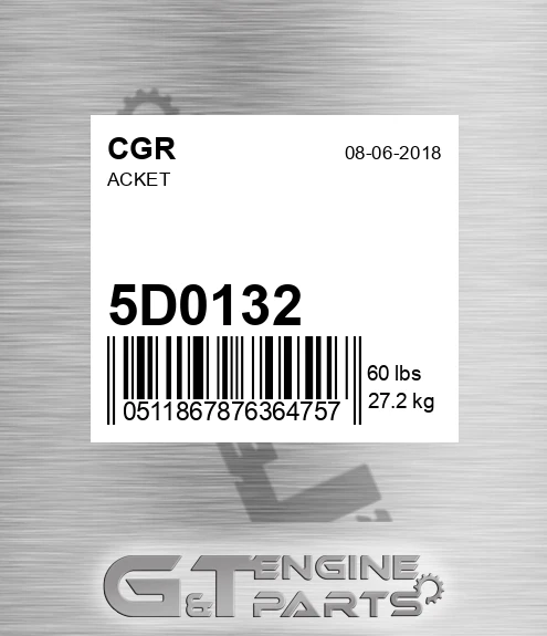 5D0132 Acket