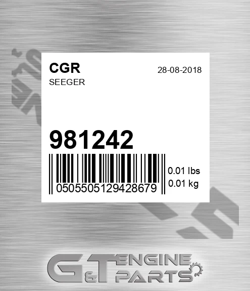 981242 CGR Seeger