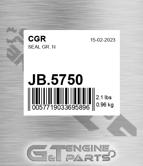 JB.5750 Seal Gr. N